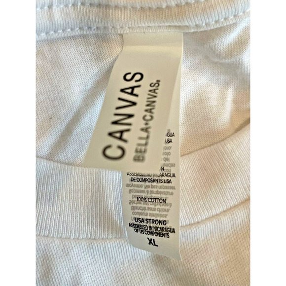 Labor & Delivery Nurse T-Shirt XL White❤️NEW❤️ Cheetah Zoo Print ~ 100% Cotton - Picture 3 of 3